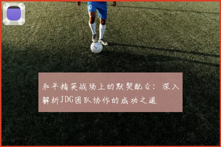 和平精英战场上的默契配合：深入解析JDG团队协作的成功之道