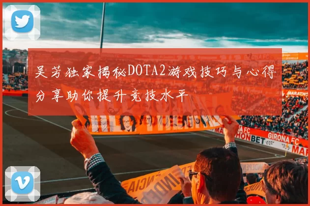 吴芳独家揭秘DOTA2游戏技巧与心得分享助你提升竞技水平